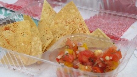 That Salsa Lady specializes in fresh salsas featuring local ingredients and freshly made tortilla chips. (Photo by Molly Rippinger)
