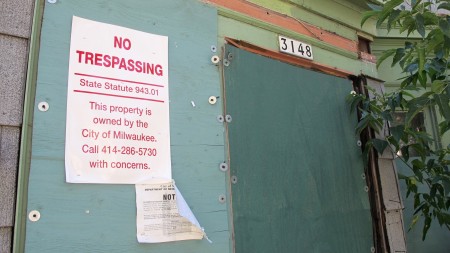 Harambee has been hit hard by tax-foreclosed homes. (Photo by Scottie Lee Meyers)