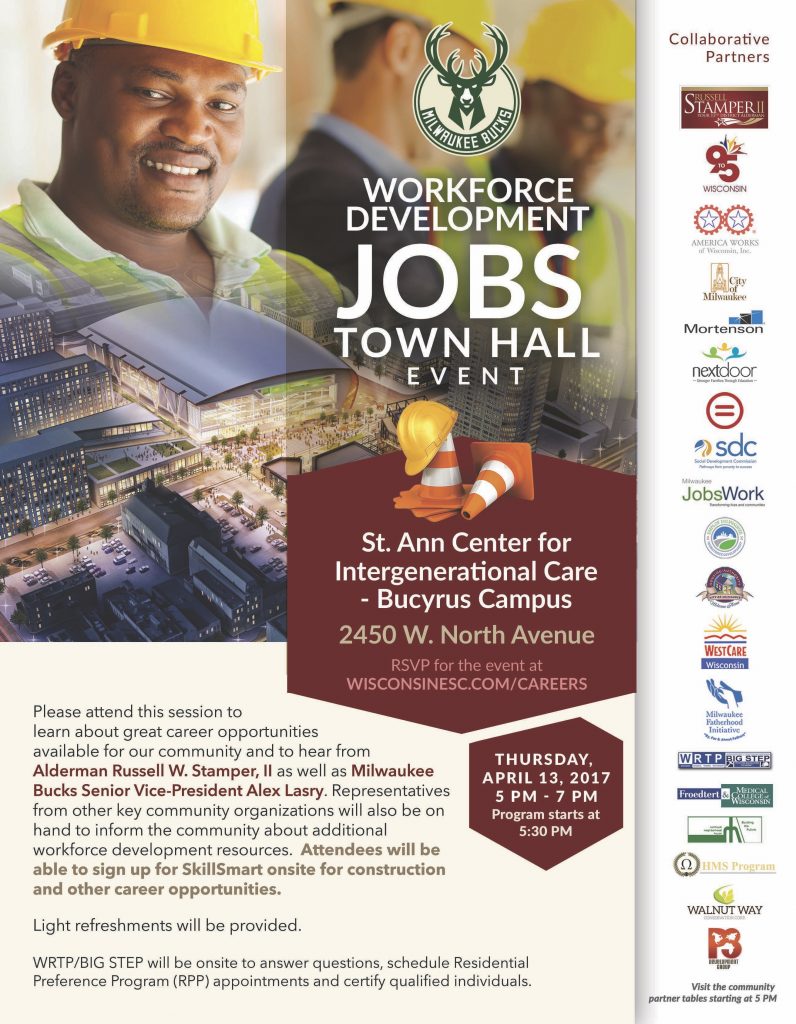 Alderman Stamper to host April 13 Jobs Town Hall Event at St. Ann