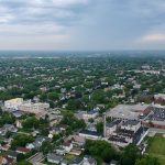 Aerial view of 53206 neighborhood in Milwaukee, Wisconsin