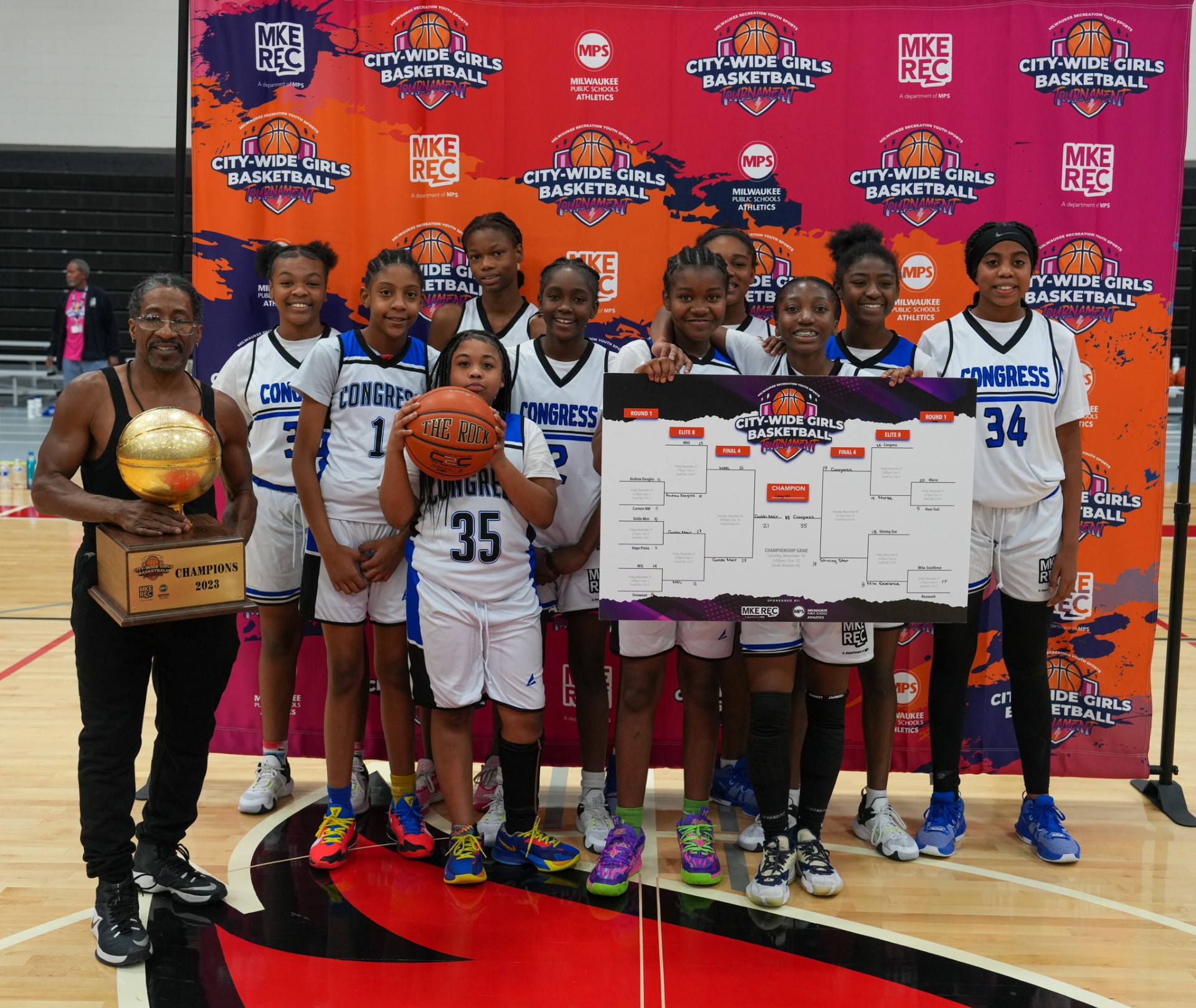 PHOTOS: Citywide Middle School Girls Basketball Tournament | Milwaukee Neighborhood News Service