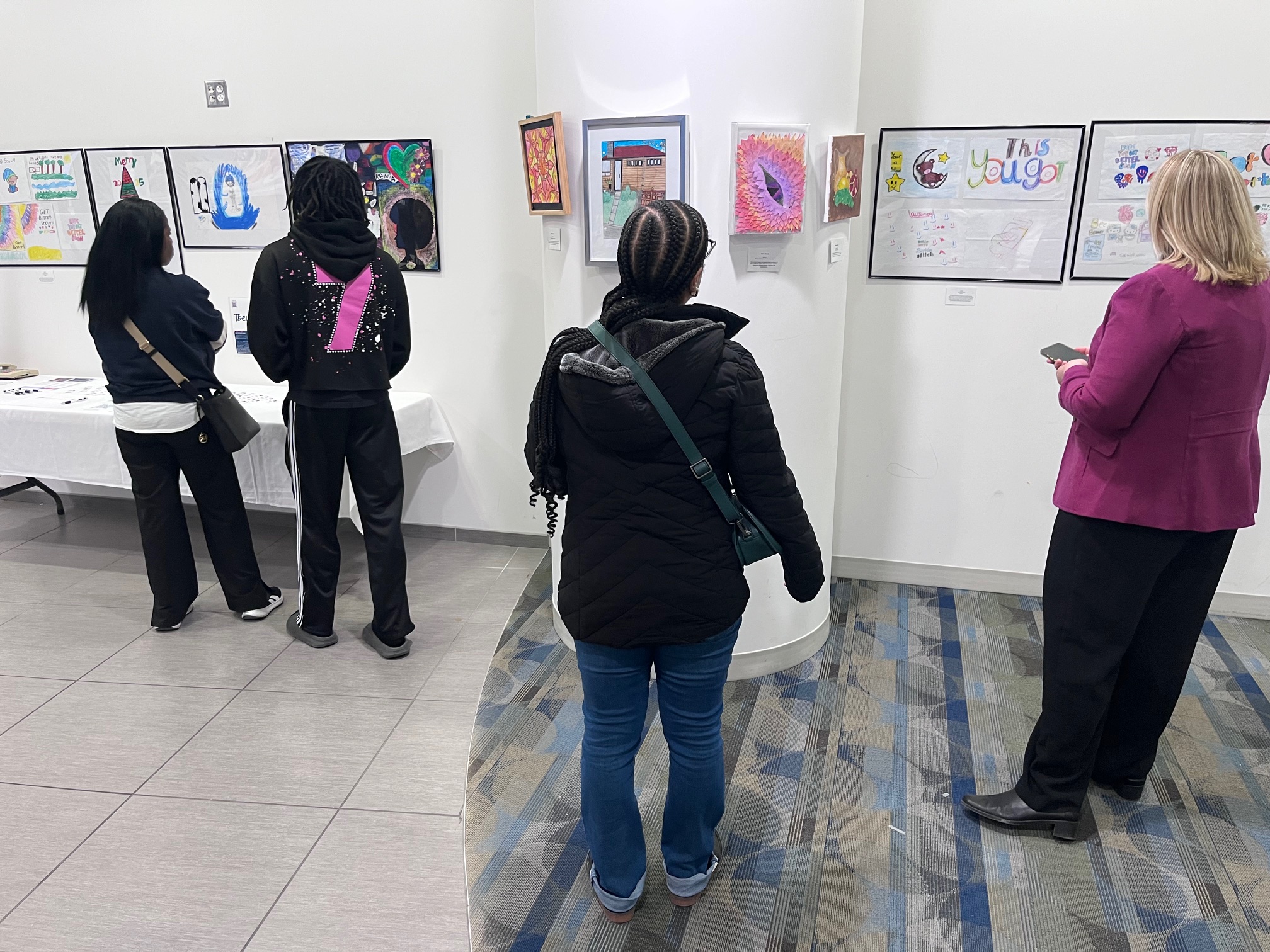 Artwork that heals: TBEY Arts Center organizes youth exhibit inside hospital