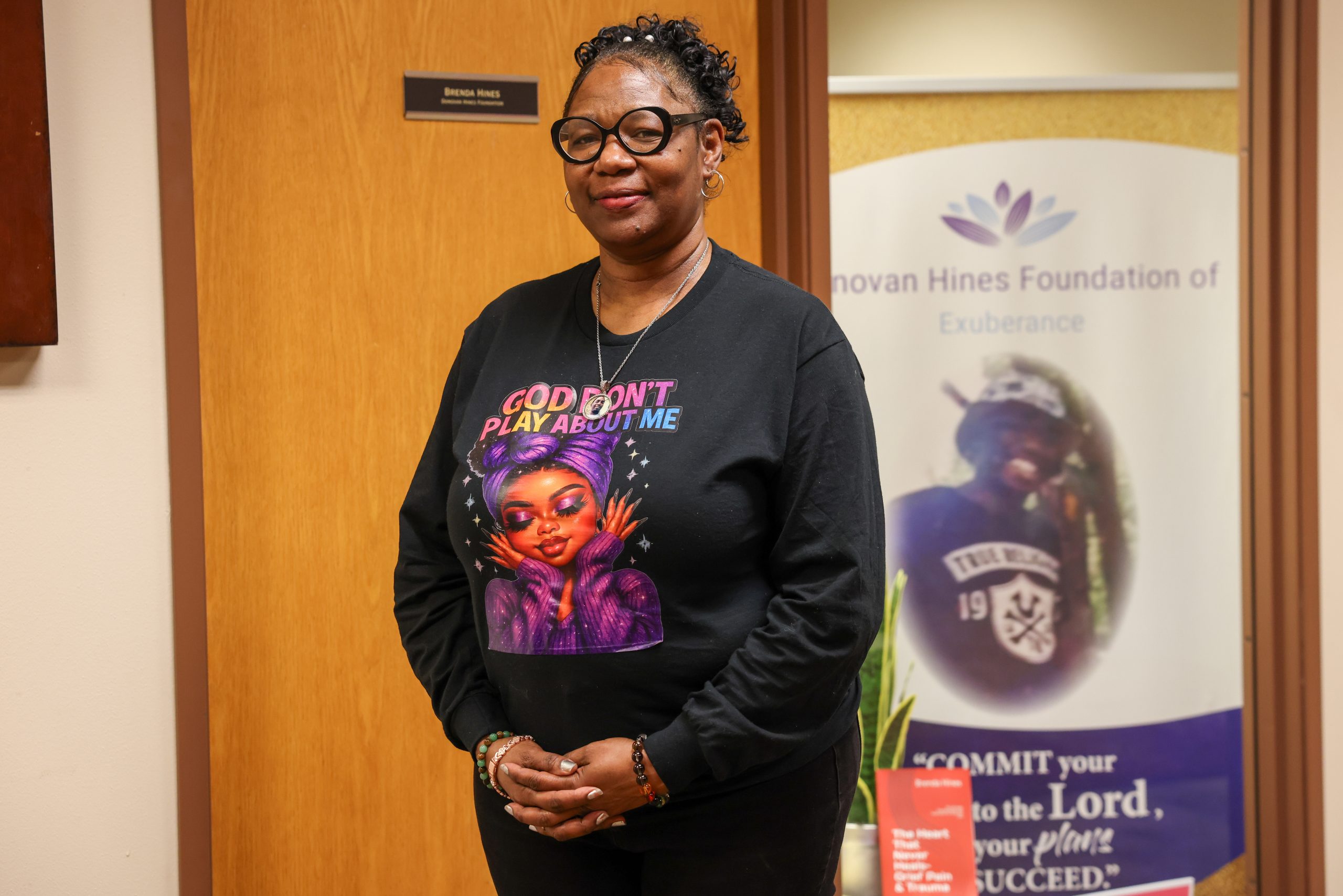 Turning pain into purpose: How Brenda Hines works through her grief by supporting Milwaukee families