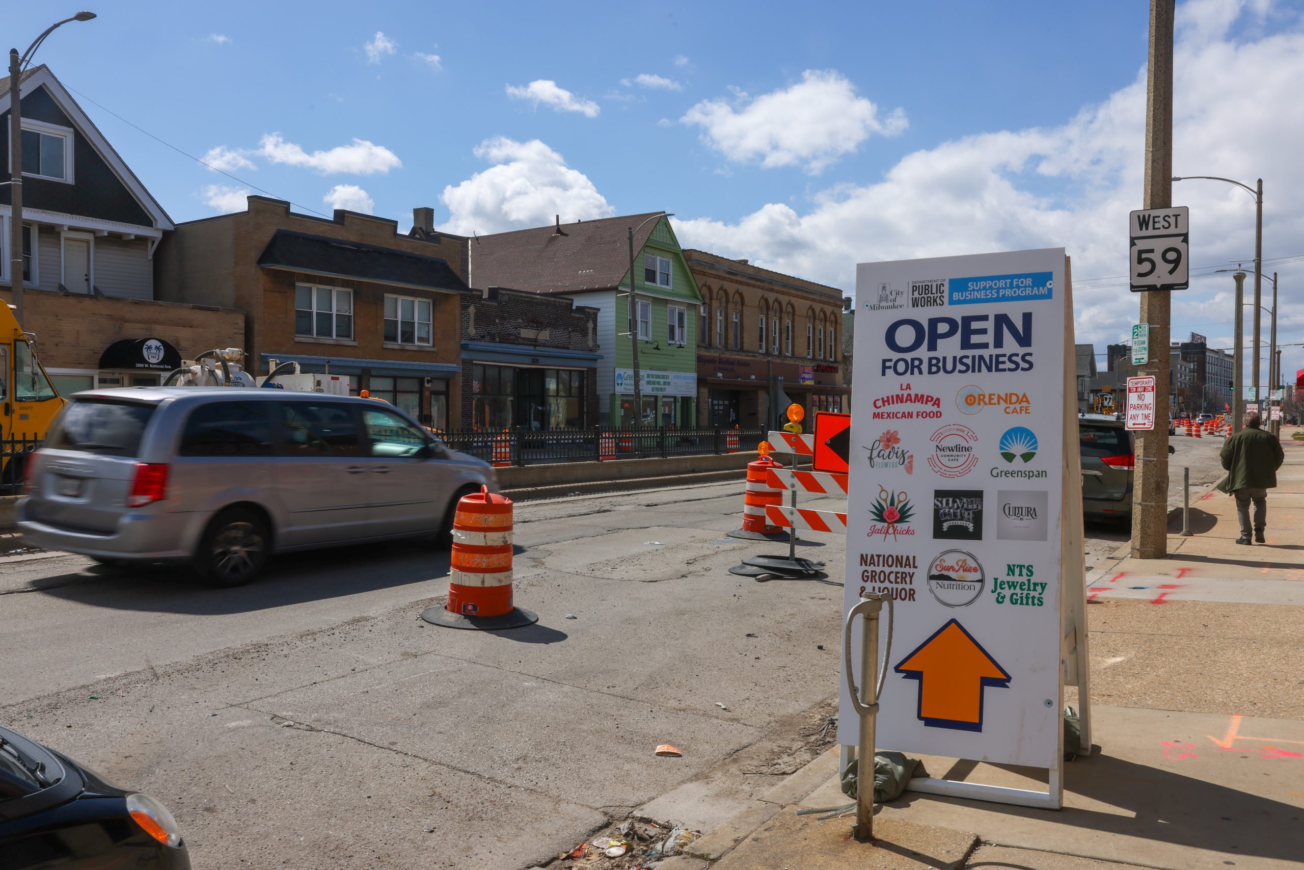 As National Avenue construction project starts, Silver City businesses brace for impact