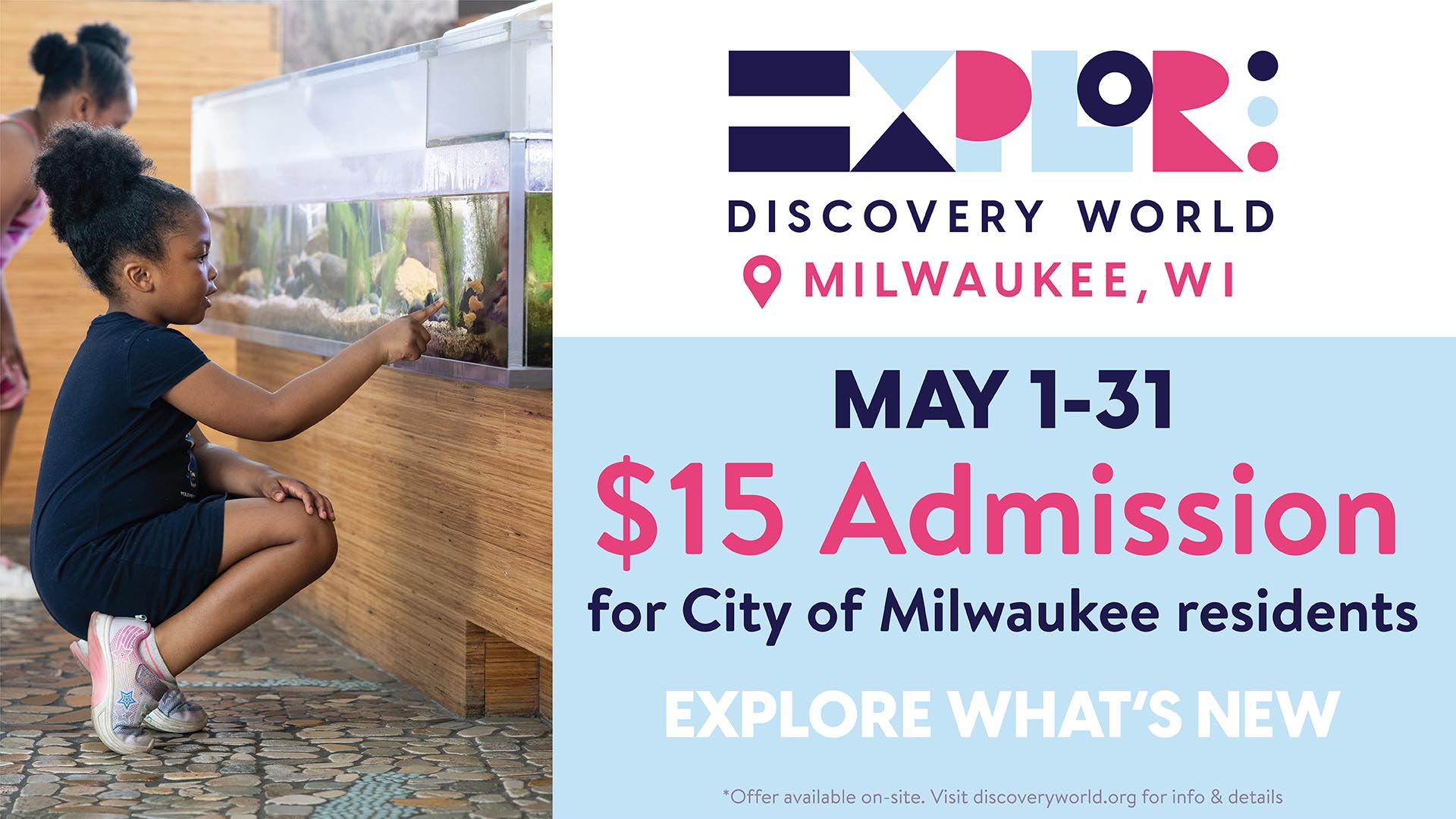Post From Community: Discovery World announces May is Milwaukee Month with $15 admission for city residents