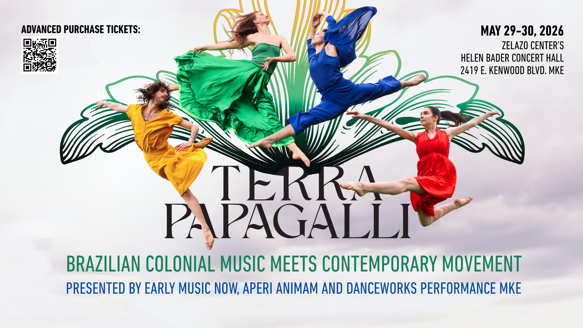 Post From Community: Danceworks Performance MKE, Early Music Now, and Aperi Animam unite for groundbreaking world premiere: Terra Papagalli