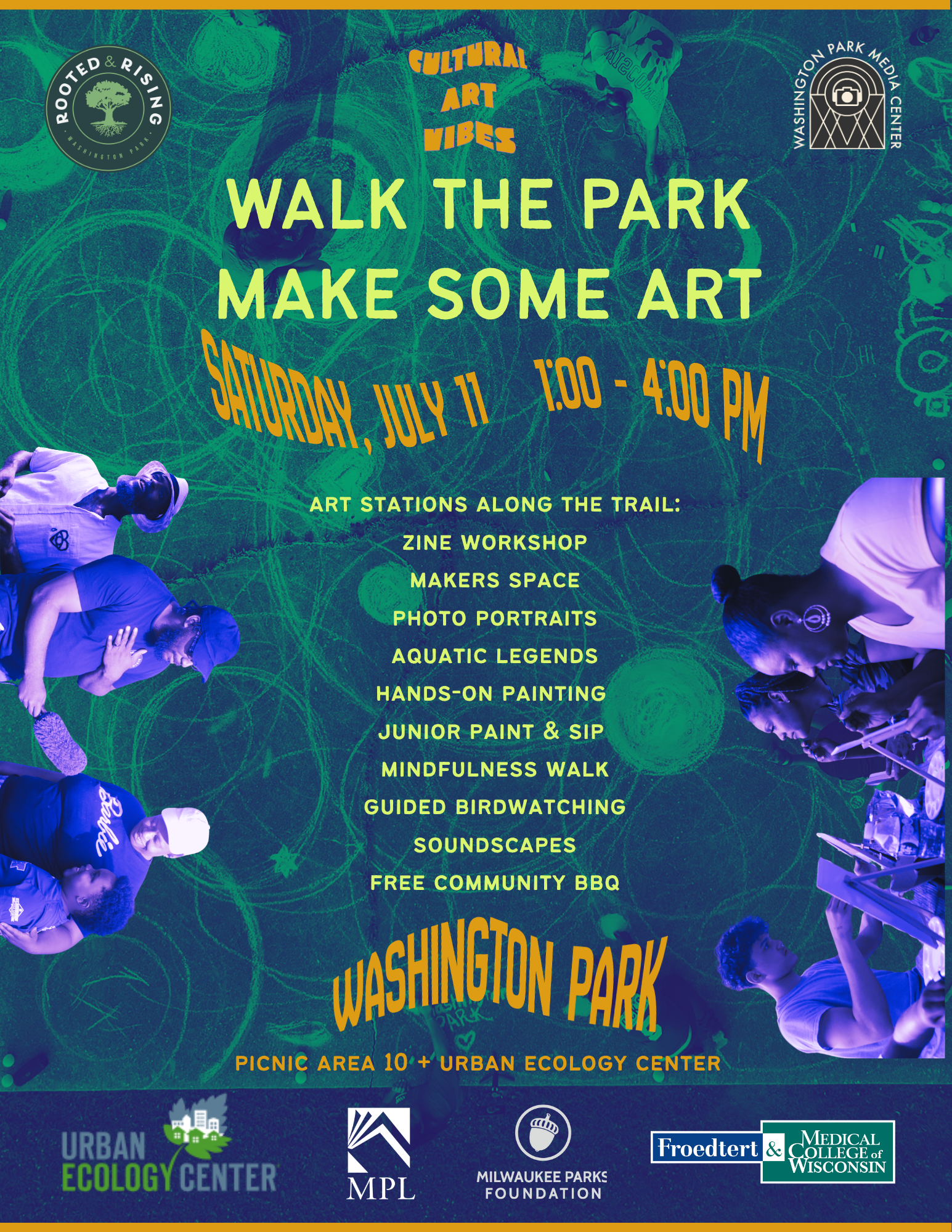 Post From Community: Cultural Art Vibes at Washington Park