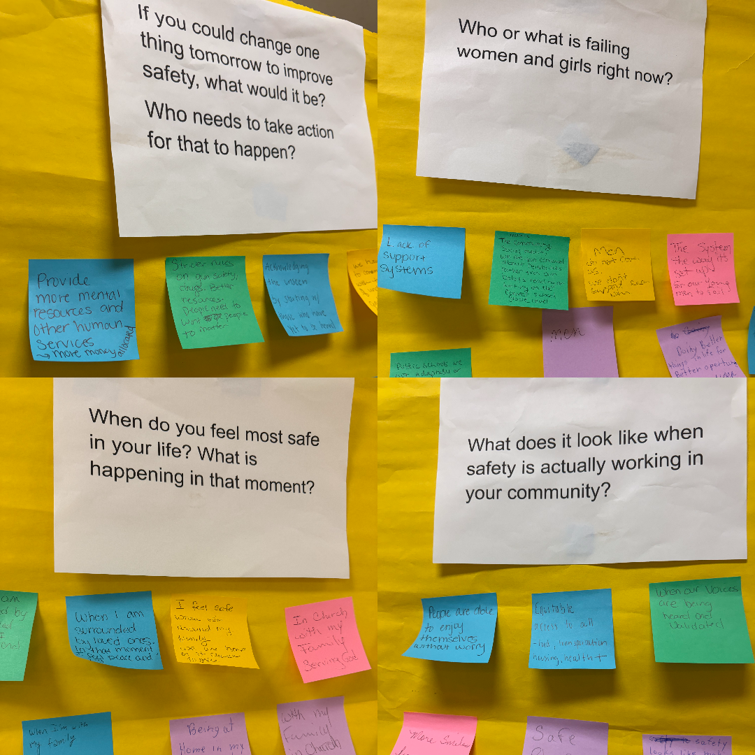 What we learned from the intergenerational dialogues for women and girls about violence