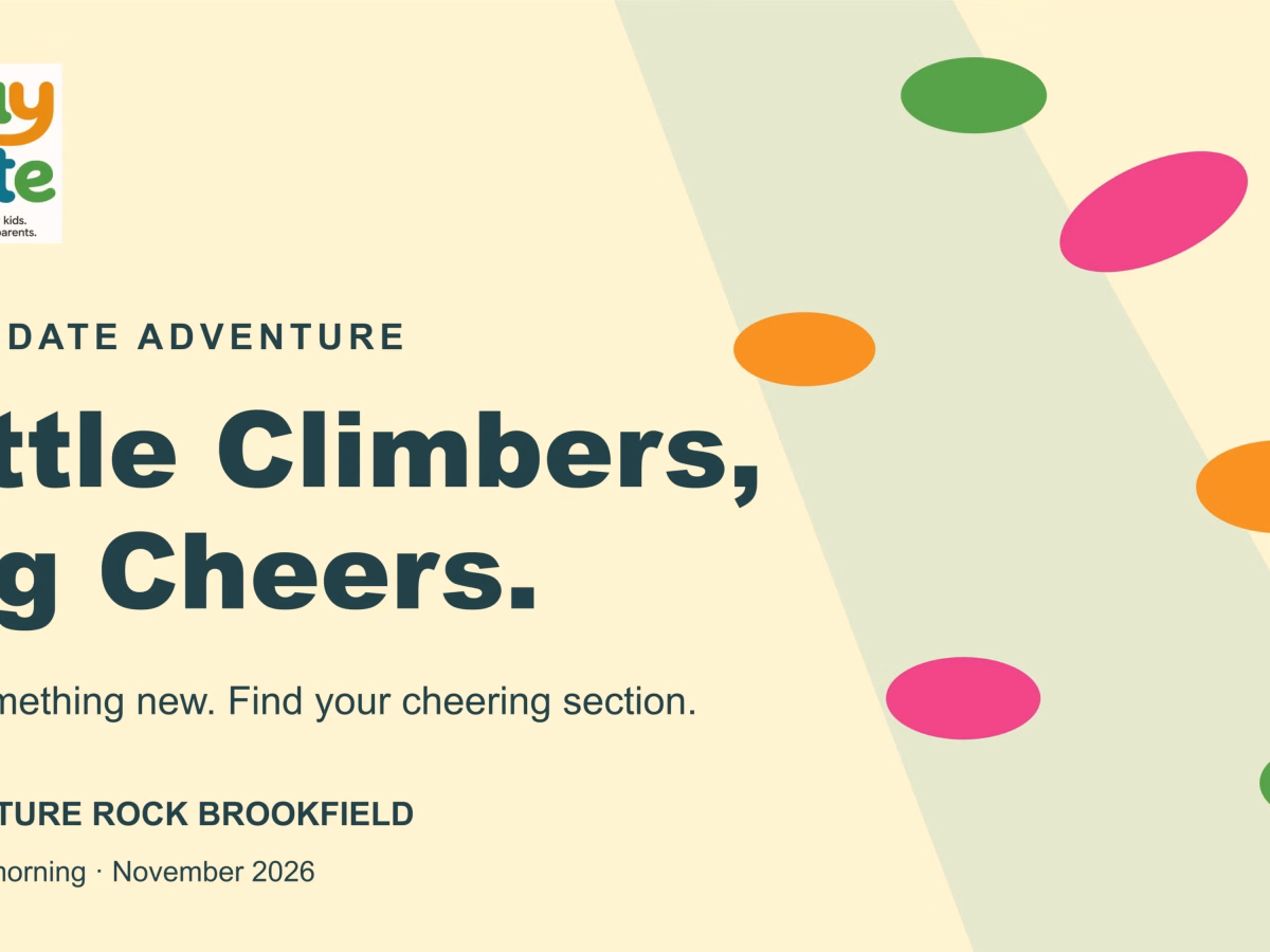 Little Climbers, Big Cheers flyer